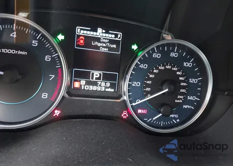 2016 Subaru Impreza 2.0I Sport Limited из США, поврежденный, VIN JF1GPAU63GH292971